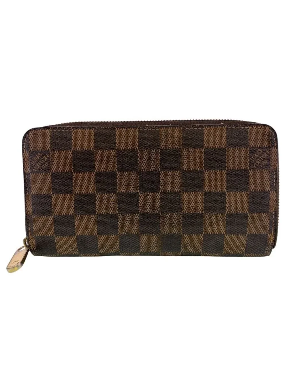 Louis Vuitton Round Zip Wallet Damier